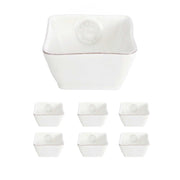 schale schüssel dip weiss quadratisch eckig antipasti oliven portugal geschirr costa nova soulbirdee onlineshop