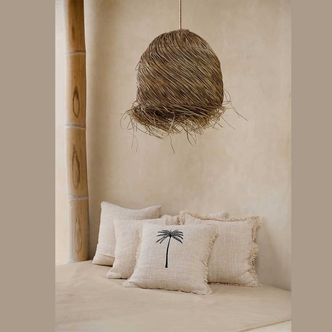 seegras lampenschirm schlafzimmerlampe hängelampe schlafzimmer soulbirdee åonlineshop