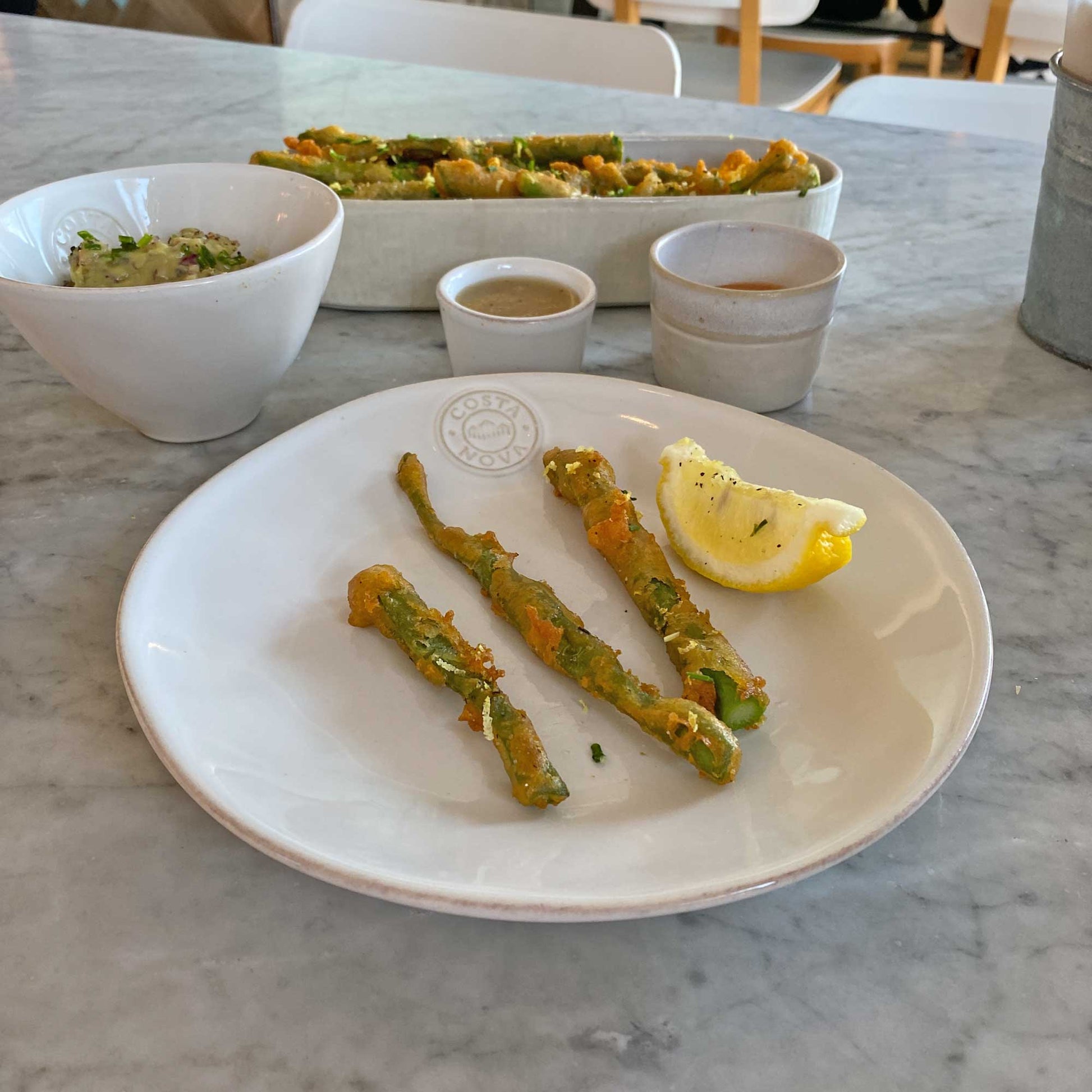 Weiß Essteller Geschirr Teller Weiss Servierteller Schüssel Schale Dinnerplate Porzellan Geschirr kaufen im Ibiza Style Soulbirdee Shop