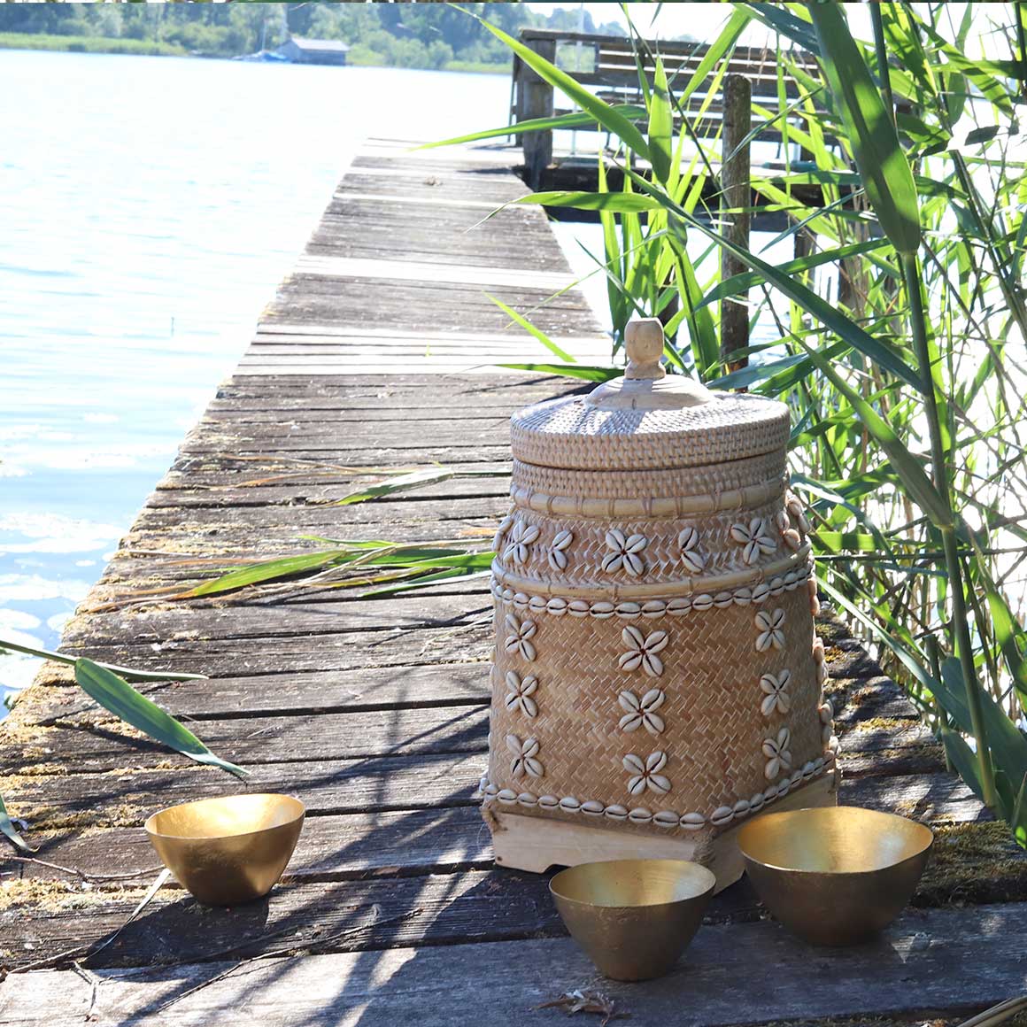 Coastal dekor interior Kerzenhalter GOLD Tischdeko feminin elegant Deko online kaufen Soulbirdee Onlineshop