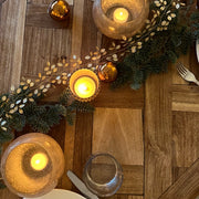 tischdeko weihnachtlich weihnachtsdeko tisch mitte rechteckiger lang edel elegant festliche deko soulbirdee bungalow