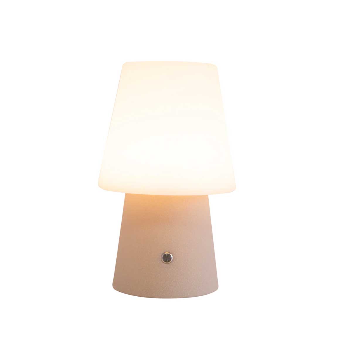 Tischlampe beige sand Lampe ohne Kabel Outdoor Dimmbar Akku Licht Kabellos Deko ganzjährig Draußen Wohnzimmer Beleuchtung Schlafzimmer-Nachttisch-Lampe Soulbirdee Onlineshop