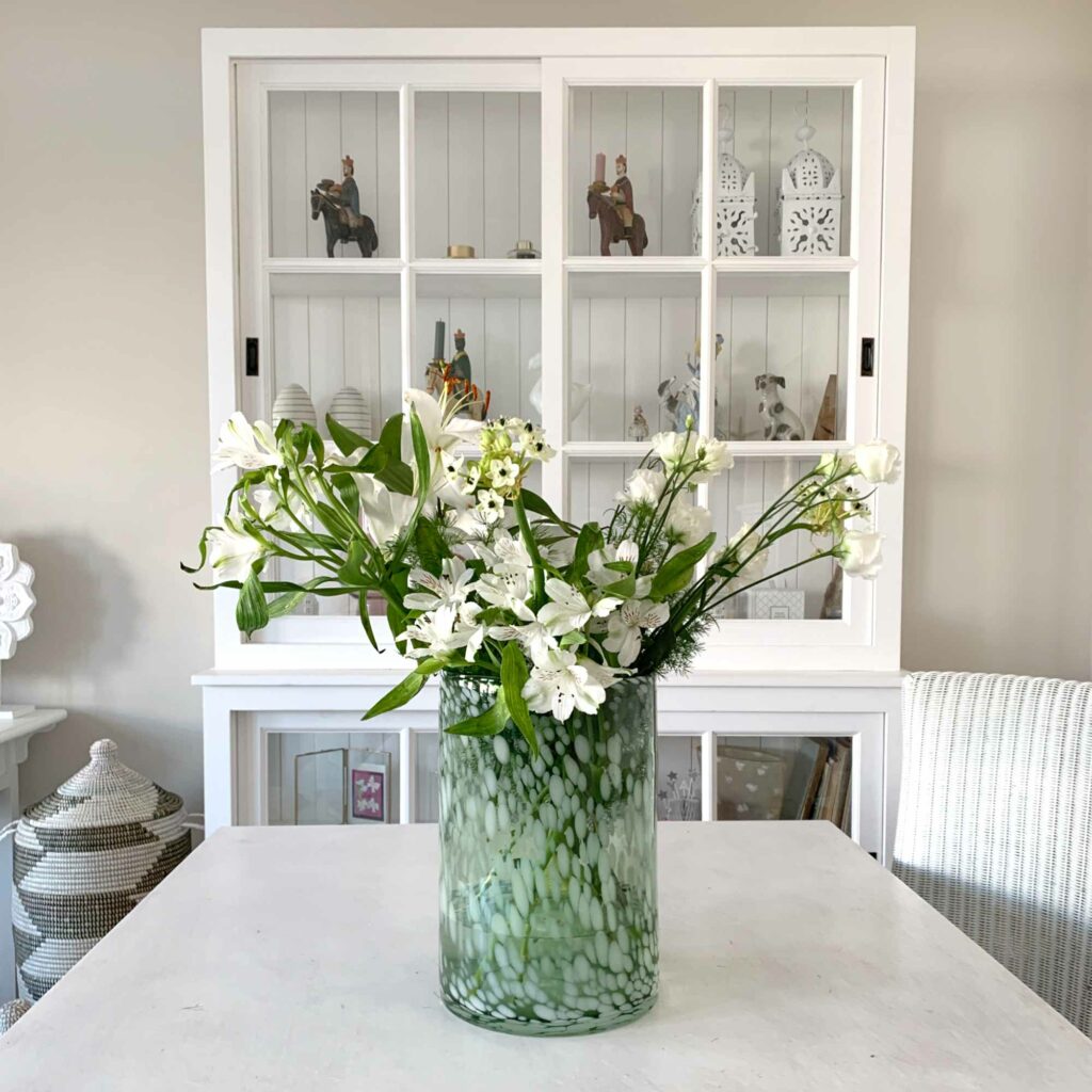 Eukalyptus Zweige Kunstblume für hohe Vase