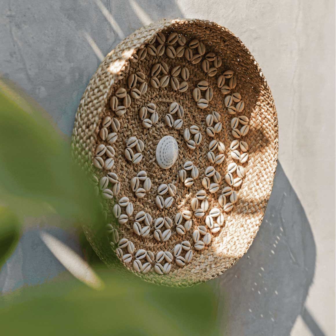 wanddeko deko wandkunst bali muschel soulbirdee boho onlineshop